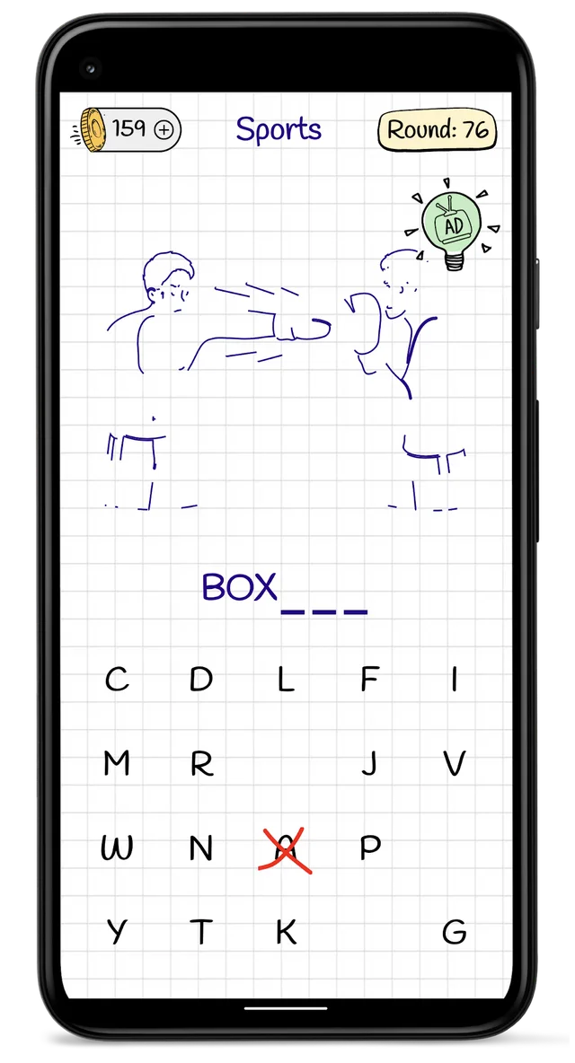Hangman Kids – Word game Google Play screenshot 3